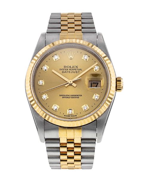 used rolex datejust 16233